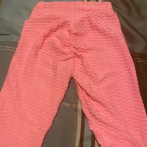 Hot Pink “tik tok” leggings